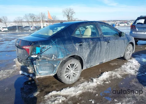 2017 Toyota Corolla Le from USA, damaged, VIN 5YFBURHE8HP595473